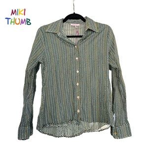 Miki Thumb Classic Shirt in Rohan Ocean